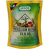 IFFCO 13-0-45 NPK (1 KG) 100% Water Soluble Fertiliser +24 Karat (PGR) 100 ML
