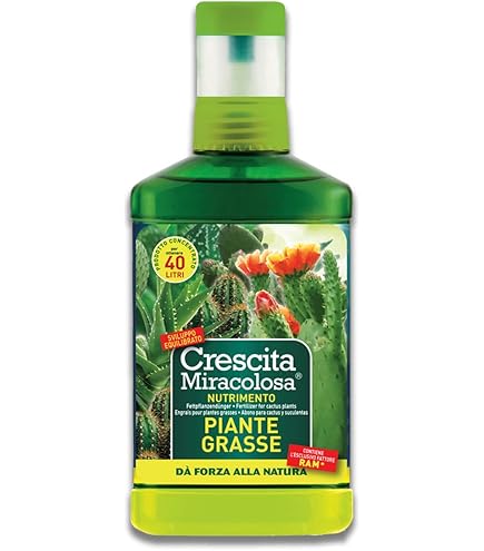 Concime Biologico BIOBOB Per Piante Grasse - 10 Fialette Da Diluire, 100% Naturale, Pet Friendly - Foto 5