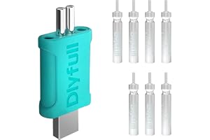 9 stycken CR425-batteri för LED-poser, USB-uppladdningsbart fiskebatteri