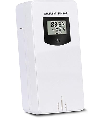 Newentor Draadloos weerstation met buitensensor, draadloos