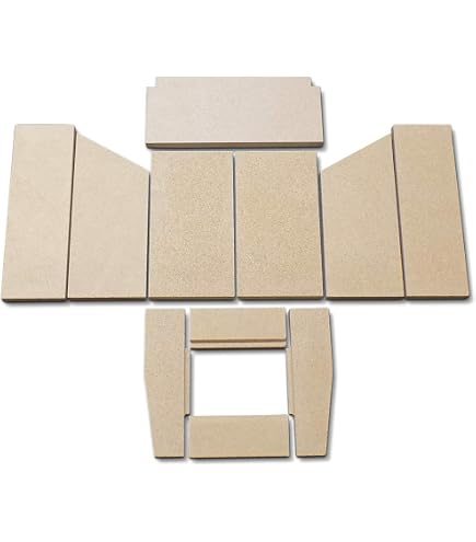 Home&Wood Kaminrost Gusseisen – 28x23 Cm, Für Ofen & Grill, Robust Und Hitzebeständig