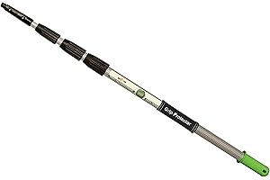 Axis Line Barre télescopique Professionnelle de 8, 10, 12, 14 ou 16 m avec 4 pièces et 12 m de Long