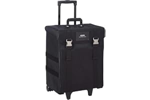 KEDOUCHA NYX Professional Makeup - Mallette de Maquillage - Roues Omni-directionnelles côté Souple Professionnel - Organiseur de Cosmétiques avec Tiroirs de Rangement