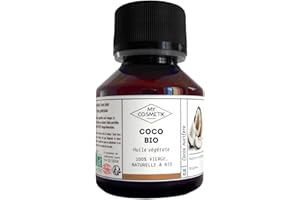 ‎MY COSMETIK MY COSMETIK - Kokosnuss-Pflanzenöl - ORGANIC Aus biologischem Anbau - 100% rein und natürlich - Haarpflege - 50 ml