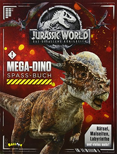 Preisvergleich Produktbild Jurassic World 2 - Das gefallene Königreich: Mega-Dino-Spaß-Buch