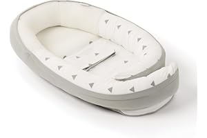 DOOMOO Cocoon Reductor para recien nacidos Gris, Evolutivo, Transpirable, 0 - 8 meses