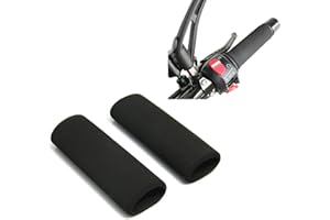 Nosii Motorrad-Lenkerabdeckung Motorrad-Slip-On-Schaumstoff-Griffabdeckung Anti Vibration