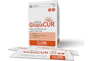 INNOVET Glupacur, Aiuta Cani e Gatti di ogni età a tornare a muoversi felici - Confezione da 30 stick orali