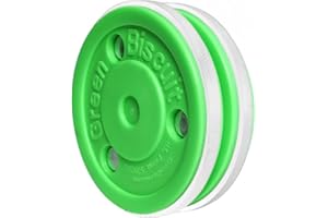 Green Biscuit Ice Hockey Training Puck - Pro