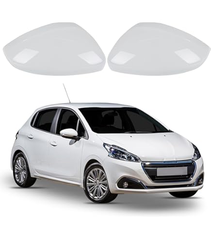 Calotta Retrovisore Sinistro Per Peugeot 208 (2012-2019) - Cromata