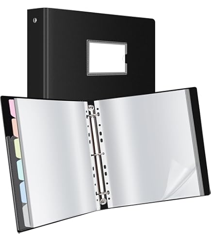 Classeur Avec 4 Anneaux De Rechange, A4, Lavande, Polypropylène Semi-Rigide, Avec Séparateurs