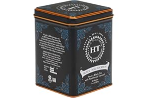 Harney & Sons Black Cask Bourbon Tea, 20 Sachets of Smoky Black Tea with Light Caramel Flavors