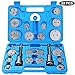 Produktbild FreeTec 22 tlg. Universal Bremskolbenrücksteller Set Bremssattel Kolben Wind Zurück Tool Kit Bremse Instandsetzung Werkzeug Bremskolben