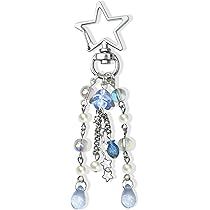 2 Ciondoli Y2K Per Cellulare - Design Estetico Con Perle Bianche, Per Zaini E Portachiavi - Foto 8