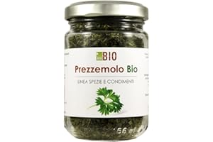 Prezzemolo foglie Bio 15 g - 100% Naturale Gluten free Vegan in vasetto di vetro - Laborbio