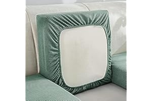 VEAI Housse de Coussin Extensible de canapé Housse de Protection pour Meubles Housse de siège de canapé Couvre pour Canapé Protege de Meubles Antipoussière (Color : #8, Size : S (50-65cm))