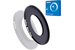 BEIZMEI 55 mm à 77 mm Anneau Adaptateur pour Filtre de caméra, Compatible avec Tous Les objectifs de 77 mm UV,ND, CPL Filtre, 55 mm, lentille à 77 mm