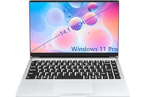 KUU 14.1” Ordinateur Portable X3, PC Portable Windows 11 Pro, 8Go RAM 256Go SSD Celeron J4125 Laptop, Up to 2.7Ghz, IPS FHD 1920x1080, Convertible 180° USB HDMI Bluetooth WiFi de Double Bande