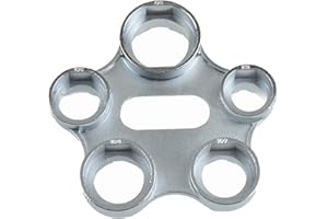 BinXiaoQin Perlator-schlüssel Perlatorschlüssel Perlatoren für Passerhähne,Mischdüsenschlüssel Luftsprudler Montageschlüssel Schlüssel mit 10 Größen, Universal Strahlregler Serviceschlüssel