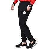 SK Wardrobe Men's Solid Cotton Rib Track Pant with Full Elastic Waistband | Regular Fit Comfortable Ribbed Lower for Gym, Jog