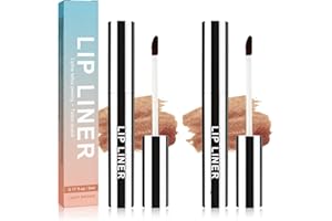 FUYOULILO Crayon à LèVres Peel Off, Crayon à LèVres AntiadhéSif, Crayon à LèVres De Tatouage Longue DuréE, Crayon à LèVres Peel Off Pour Les Filles (Brun Clair)