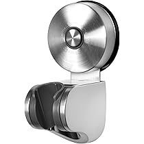 KES Saliscendi Doccia Adesiva Asta Doccia Saliscendi Acciaio Inox SUS304 78CM Asta Doccia Con Supporto Soffione Regolabile, Lucido, F209S78DF-PS