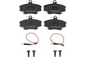 TRW GDB400 Pastillas de Freno Juego de 4 para Renault Clio Mio II (BB_, CB_) 1998-2016 Eje Delantero y Otros Vehículos