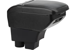 OYHCM Accoudoir pour Skoda Fabia 2 2008-2014 Accoudoirs Deux espaces de Rangement Accessoires de la Console Centrale