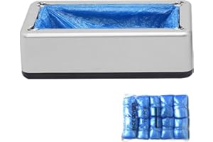 SMILESHINEY Schuhüberzugmaschine, 100 Automatischer Schuhüberzugspender, Schuhüberzug Maschine Automatischer Spender Für Schuhüberzüge, Einweg-Schuhüberzug Aus Vlies Für Zuhause Geschäft Büro