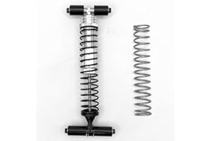 ODO Luck Silber Dämpfer Verbesserung + Harte Feder für MOZA SRP LITE/ R5 SRP Pedal Modifikation, Stoßdämpfer Mod Verbesserung, Modifikationszubehör