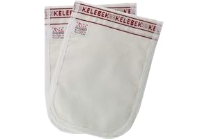 Kelebek Kese Turkish Hamam bad Mitt, död hudborttagare, body skrubbhandskar exfoliering, bad handske hud exfolierande spa keses mitt (2-pack)