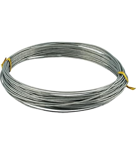 Titandraht Grad 1, 0,49 Mm (AWG 24), 20 Meter – Knitterfreie Spule, Widerstand 2,7 Ohm/m, ASTM F-67