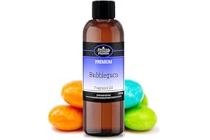 AUTHENTIC OIL CO Bubblegum Fragrance Oil, Pure Fragrance Oil For Humidifier, Pure Scented Fragrance Oils For Soap Making, Bath Bombs, Candle Scents Oil, Wax Melt Fragrance Oil for Skin & Hair Care - Made in UK - 100ml