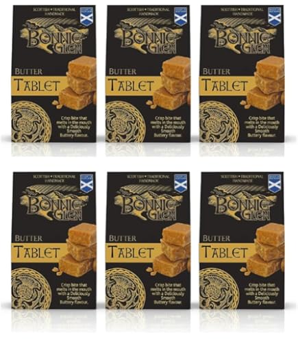 Ochil Fudge Handmade Scottish Fudge Selection Box, 3 Classic Flavours, Gluten-Free & Vegetarian, 3 X 100g Bars