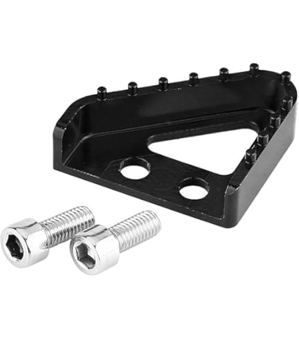 Pedale Freno Posteriore Moto In Alluminio CNC - Arancione Per 125-530cc