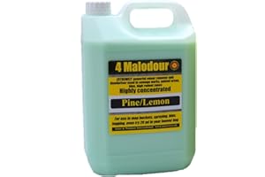 AMAZE-UK Odour Remover and Deodoriser - Used in Sewage Works, Home, Garden, Kennels - Also Pet Odours - Pine and Lemon Fresh Scent (5 Litre)