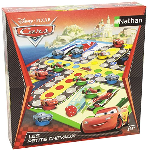 Preisvergleich Produktbild Nathan – 31308 – Gesellschaftsspiel – Das Rennen der Champions – Cars 2