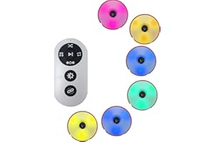 ‎SWTHM SWTHM Reaktionstrainingslichter, 4 Farben, agiles Reaktionstrainingslampen-Set mit 4 Modi, Fernbedienung, USB-Ladegerät, Fitness-Reaktionslicht für körperliches Training, Gehirn, kognitives Training