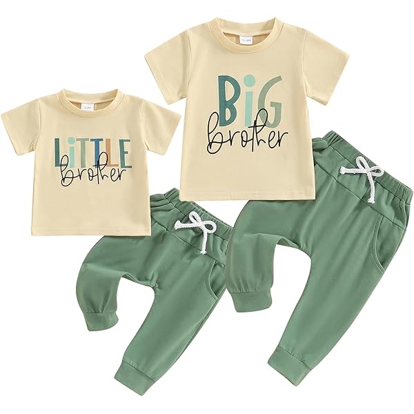 Big Brother Little Sister Matching Outfits Funnycokid Big Sister