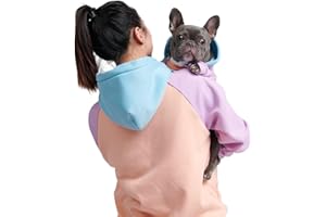 Spark Paws Sudadera con capucha humana, calidad premium, suave, comodidad y ajuste superiores, interior de forro polar calmante