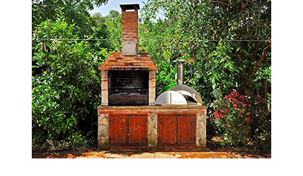 Forno a legna per pizza Nonno Peppe : Amazon.it: Giardino e giardinaggio