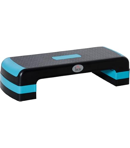 Stepper Fitness Per Aerobica, Piattaforma Step 3 Altezze 10 15 20cm