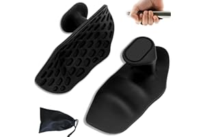 ERKIC AOOTUERL Empuñaduras antideslizantes para levantamiento de pesas, empuñaduras de levantamiento de pesas con bolsa de almacenamiento, guantes de entrenamiento de goma para hombres y mujeres