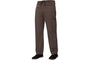 BRAND KRUZE Kruze Mens Elasticated Waist Rugby Trousers Plain Casual Work Pants Drawstrings