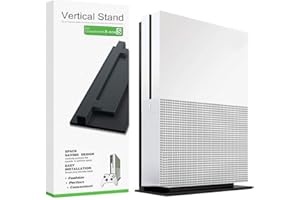 Theshiry Vertical Stand for Xbox One S Console （Black）