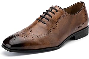 MEIJIANA Homme Oxfords Chaussure Homme Ville Cuir Business Chaussures à Lacets ete Chaussure Homme Mariage