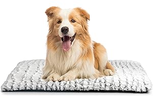 Petace Tapis Chauffant Chat Chien 75×50 cm sans Électricité, Coussin Auto-Chauffant Chat avec Antidérapant Couverture Amovible et Lavable