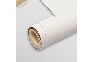 LELEWANGLUO Patch de Réparation en Cuir, 60 * 200cm Patch Reparation Cuir Autocollant, Simili Cuir Adhesif Pour Canapé, Siège, Vestes, Artisanat (Blanc)