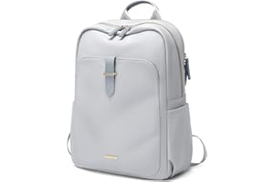 GOLF SUPAGS Plecak na laptopa damski 15,6 cala, plecak podróżny 43 cm, wodoodporny duży plecak damski z torbą antykradzieżową, biznesowy plecak na co dzień, czarny różowy