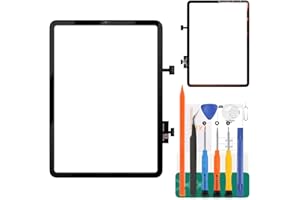 SRJTEK Pantalla de repuesto para iPad Air/Air 4 10.9 4ª generación 4ª generación A2324 A2072 A2316 panel digitalizador de pantalla táctil de 10.9 pulgadas (no incluye LCD)